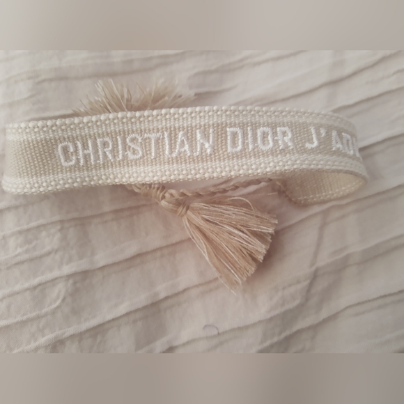 Dior cloth bracelet - Picture 2 of 4